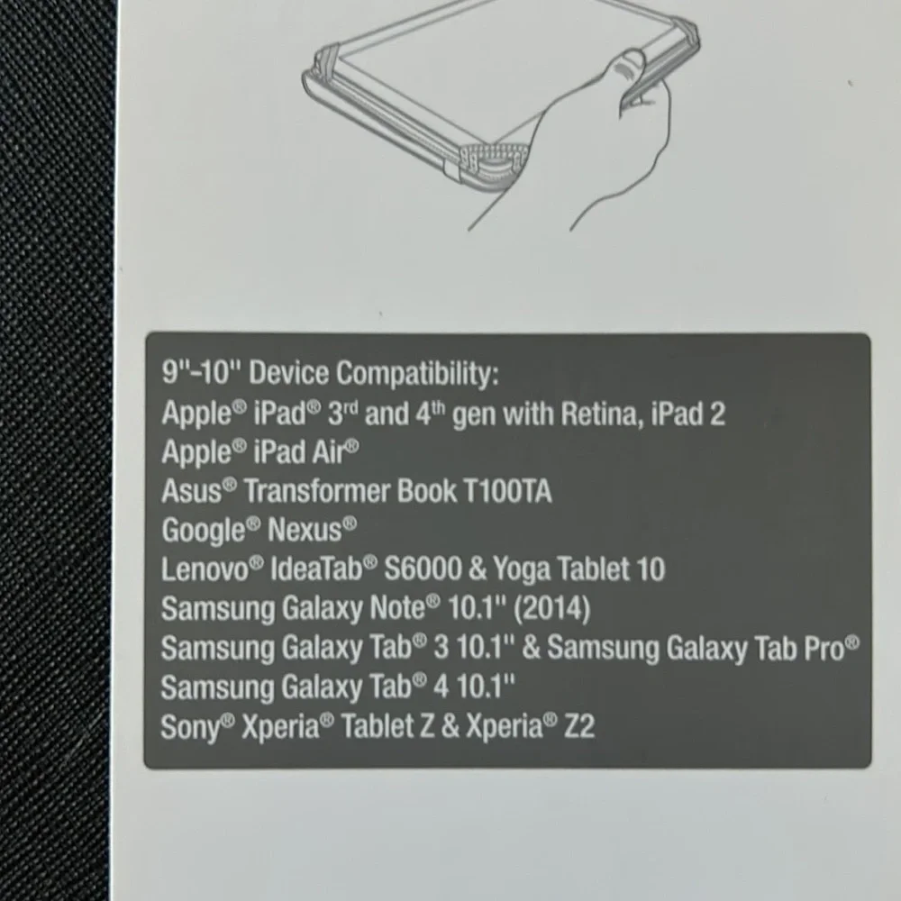 Targus tablet protective cover & stand